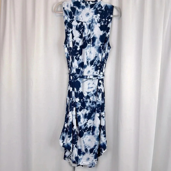 NWT Torrid Tie Dye Sleeveless Button Up Tie Waist  Dress Size 1X - Picture 2 of 7